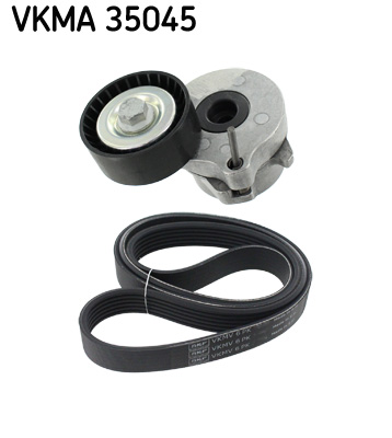 SKF VKMA 35045 Kit Cinghie Poly-V-Kit Cinghie Poly-V-Ricambi Euro